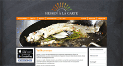 Desktop Screenshot of hessen-alacarte.de
