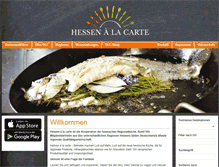 Tablet Screenshot of hessen-alacarte.de